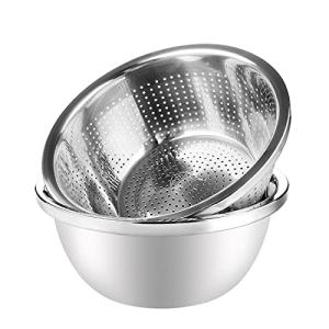 Linkidea 304 colador de acero inoxidable con cuenco, juego…