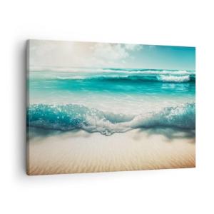 ARTTOR Lienzos decorativos Playa Mar Borde Cuadro Sobre Lie…