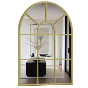 Marctani Espejo Ventana de Metal - Espejo Pared Grande Deco…