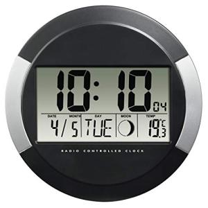 Hama PP-245 - Reloj de Pared Digital (con indicador de Temp…