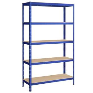 SONGMICS Estantería Pesada de 5 Niveles, Estantería de Acer…