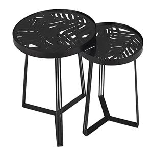 HOME DECO FACTORY HD7196 Mesa Gigogne X2 auxiliares salón,…