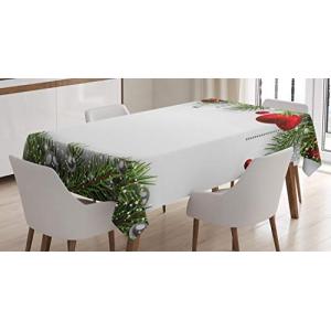 ABAKUHAUS Navidad Mantele, Baulbes Noel Árbol, Resistente a…
