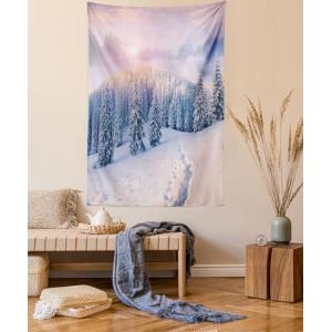 ABAKUHAUS Montaña Tapiz de Pared y Cubrecama Suave, Mañana…