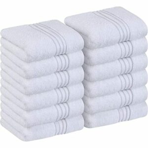 Utopia Towels - Juego de Toallas de Lujo 30 x 30 CM Blanco…