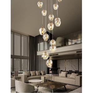 Kinbolas Candiles De Techo Colgantes Cristal Modernos,Lampa…