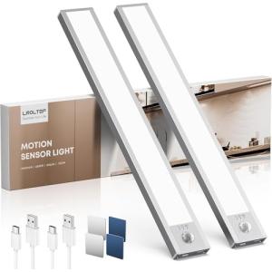LROLTEF Luz Led Armario Cocina con Sensor de Movimiento Int…