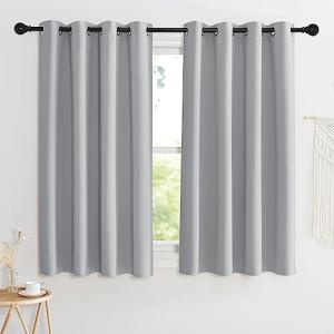 KGORGE Cortinas Opacas Aislantes Luz 2 Piezas Cortina Aisla…