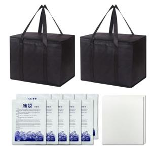 2 Pedazo Bolsa Nevera Grande（40L 40L） 10 Pedazo Bolsa conge…