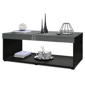 Vladon Mesa de Centro Pure, Mesa de Salón en Forma de Caja,…