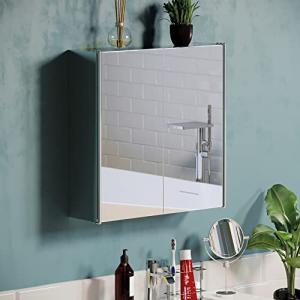 Bath Vida Vida Designs Tiano baño con Espejo Doble montado…