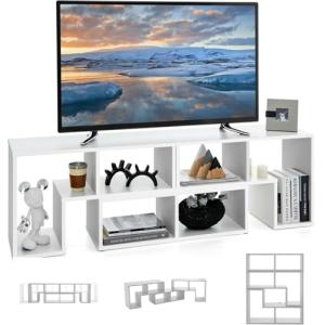GIANTEX Mueble de TV Combinado Libre con Estantes Abiertos,…