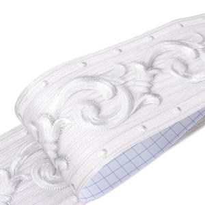 JUMRHFAN Cenefa autoadhesiva para papel pintado, 10,6 x 500…