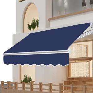 Tejido retráctil eléctrico para toldo de jardín, 380 x 400…