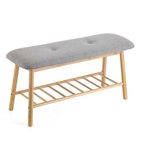 Arcoroc Moa Banco Zapatero en Bambú, 90x30x45 cm