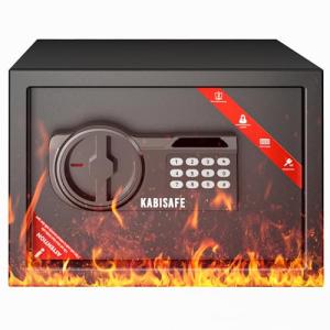 KABISAFE Caja Fuerte Convencional de Seguridad con Sensor d…