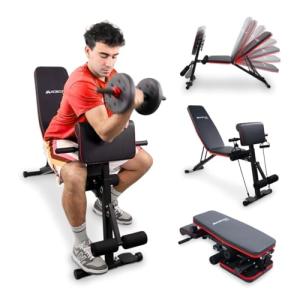 Mobiclinic®, Banco de Musculación, Con Cintas de Resistenci…