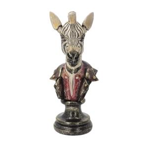 Keyhomestore - Busto de cebra, realizado en resina, escultu…