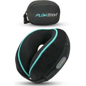 FLOWZOOM Dream Almohada de Viaje - Cojín de Cuello Ajustabl…