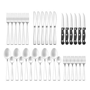Cubiertos Acero Inoxidable 36 Piezas - Juego de Cubiertos p…