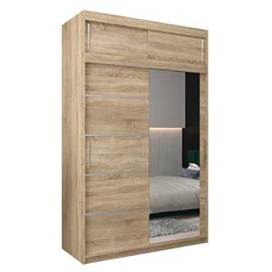 ABIKSMEBLE Verona 2 150 Armario 2 Puertas Correderas para D…