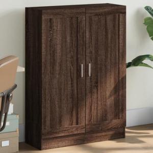 LAPOOH Armario de Madera de ingeniería Roble Oscuro 82,5x30…