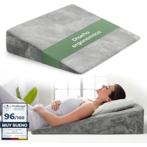 Well B4 Cojín cuña ergonómico para Cama y sofá, Almohada cu…