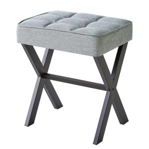 IBUYKE Taburete de Maquillaje Cuadrado con Pedales X - Leg,…