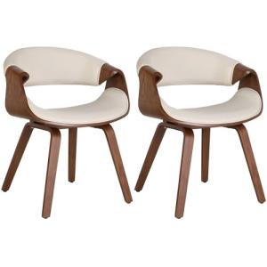 CLP Set De 2 Sillas De Comedor Foley En Polipiel o Tela I D…