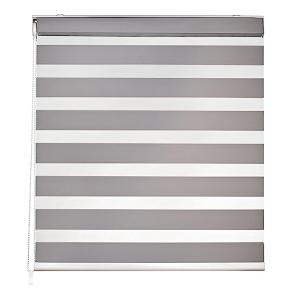 Easydeco - Estor Enrollable Noche y Día Premium (Gris, 200_…
