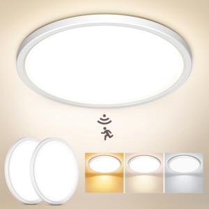 NIBSHOOM Plafón LED Techo con Sensor de Movimiento, 3000K/4…