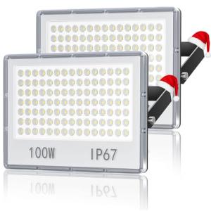 Focos de LED Exterior Proyector LED 100W 10000LM - 7000K Fo…