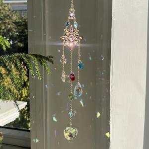 XJLyaya Atrapasoles Cristal, Crystal Suncatcher Ornamento C…