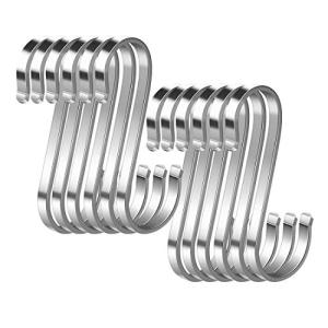 WEERSTONE 12 Paquete Ganchos en Forma de S,S Ganchos Cocina…