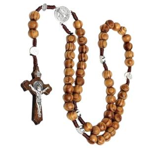 Collar de Rosario con Cruz Católica, Rosario Religioso con…