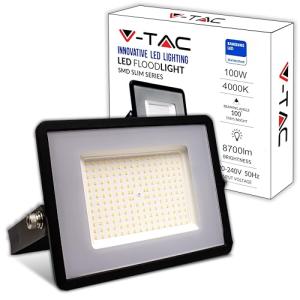 V-TAC Foco LED Exterior 100W [Altas Prestaciones] - 8700 Lu…