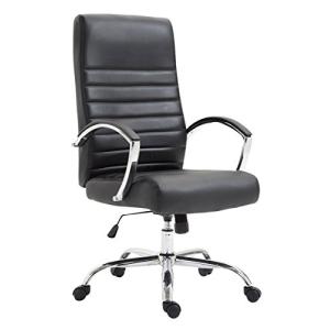 CLP Silla De Oficina XL Valais Tapizada En Simil Cuero & Ba…