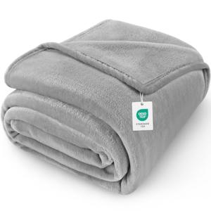 Cinkee Manta Antiarrugas y Antiestática 200x230 cm - Manta…