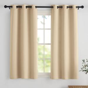 PONY DANCE Cortinas Cortas para Ventanas Curtains Blackout…