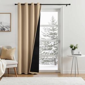 MIULEE Cortinas Opacas Termicas Aislantes Frio y Calor, 1 P…