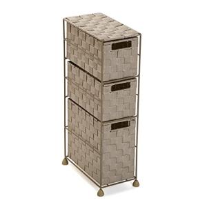 Versa Mannheim Mueble para el Baño Auxiliar, Cajonera con 3…