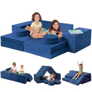 Kidirect Play Sofa, Sofá para niños Hecho de Bloques de Esp…