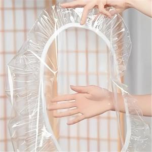 Chickwin Mantel Redondo Transparente Ajustable Protector de…