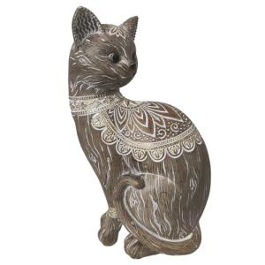 BY SIGRIS Origen Home Decor Gato Animales | Figura de Gato…