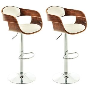 Set 2X Taburetes de Bar Kingston en Cuero Sintético I 2X Ta…