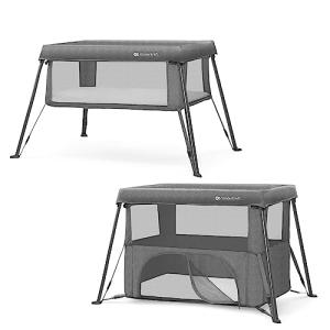 Kinderkraft CAMI Cuna de viaje para bebé 3 en 1, Parque de…