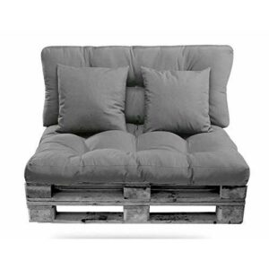 Conjunto de Cojines (Asiento   Respaldo   2 Cojines Decorat…