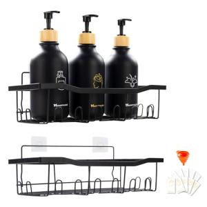 Estantería de Baño sin Taladro de Acero Inoxidable - Incluy…