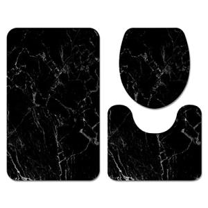 Stillshine. Juego de Alfombras de Baño 3 Piezas, Mármol Pat…