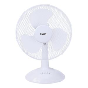 Svan Ventilador de Sobremesa Blanco SVVE02120S. 3 Velocidad…